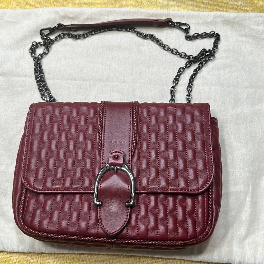 Longchamp Chain Strap Shoulder Bag